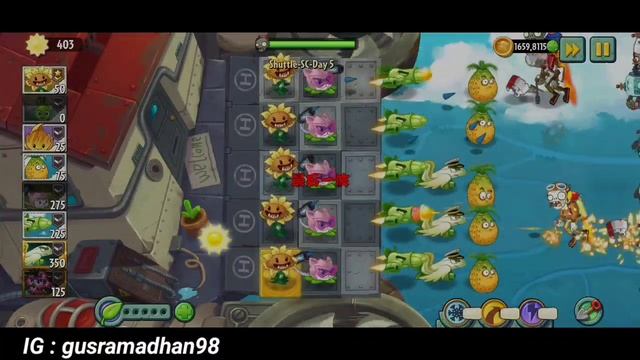 SKY CITY DAY 5 - 7 // PVZ 2 SHUTTLE смотреть онлайн