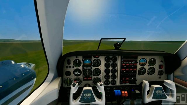 Baron b58 | cold start and fly around | Aerofly fs 2022 смотреть онлайн