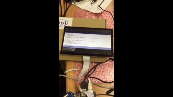 Banana Pi BPI-M2 runs processing demo on android 4.4 with LCM and camera