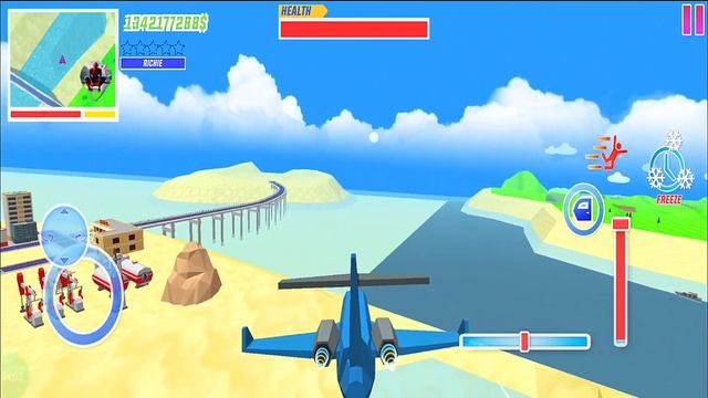 Escape Army Base in Helicopter and Explore The Open World #2 - Android Gameplay смотреть онлайн