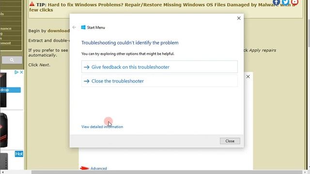 How to Download and Use Start Menu Troubleshooter in Windows 10 смотреть онлайн
