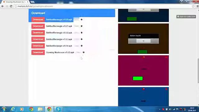 Growing Mushroom - itch.io / Oyun - Site Tanıtımı / Kendi Oyunum смотреть онлайн