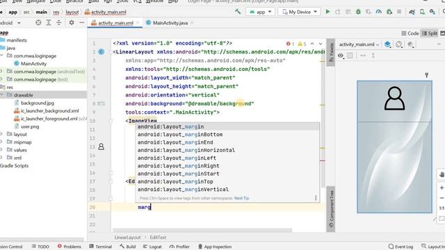 How to Create Simple Login Form in Android Studio | Lecture # 10 | Coding With Nida смотреть онлайн