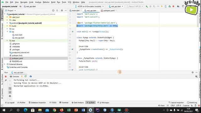 REST API Android #belajarflutter #part8 смотреть онлайн