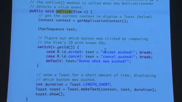 CS76 Lecture 4 Android continued (Resources, Assets, and Intents) смотреть онлайн