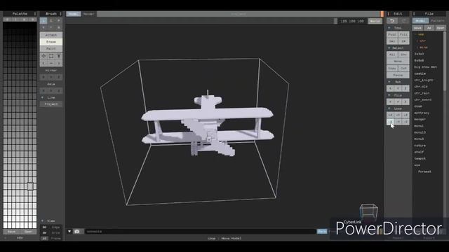 [Magica Voxel ] airplane - speed art смотреть онлайн