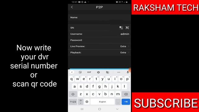 GDMSS Lite MOBILE CONFIGURATION