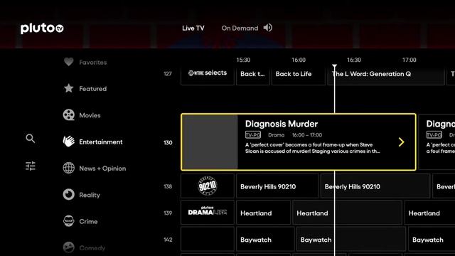 Pluto TV EPG смотреть онлайн