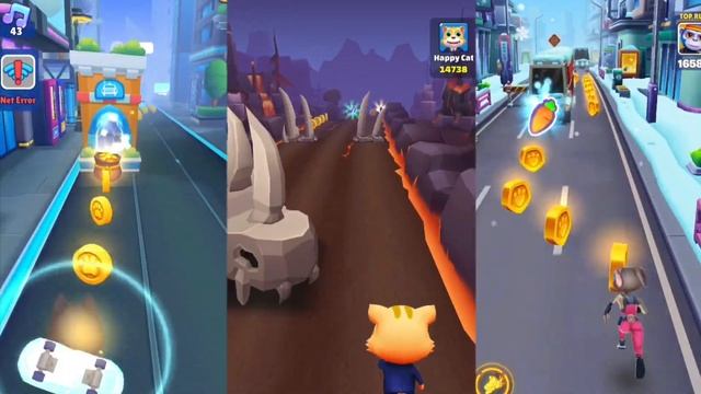 Cat Runner Online Rush Vs Running Pet Vs Runner Heros - New Update Android Gameplay | Xoya Game's