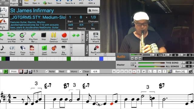 Eingabe Akkorde-Melodie Midi-Audio Band in a Box смотреть онлайн