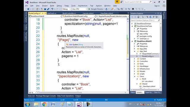 69 ASP NET MVC Course Bookstore real application Refining the URL Scheme for incoming requests смотреть онлайн