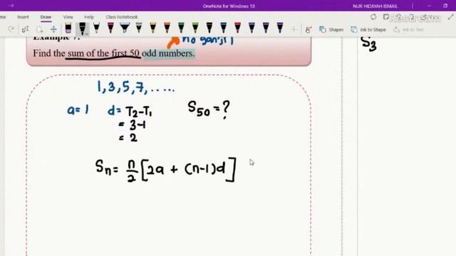 Kuliah Matematik AM015 : Topic 3 : Subtopic : Arithmetic and Geometric смотреть онлайн
