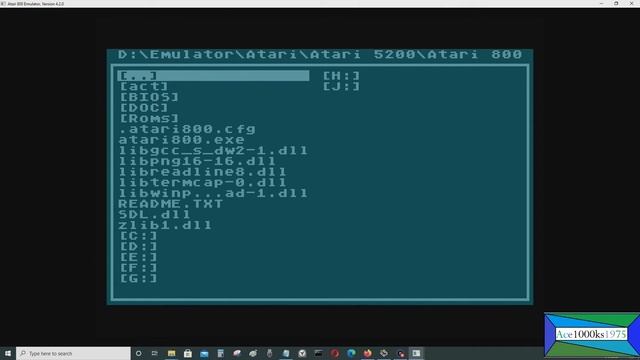 Atari 5200 Emulator for Windows 10 смотреть онлайн