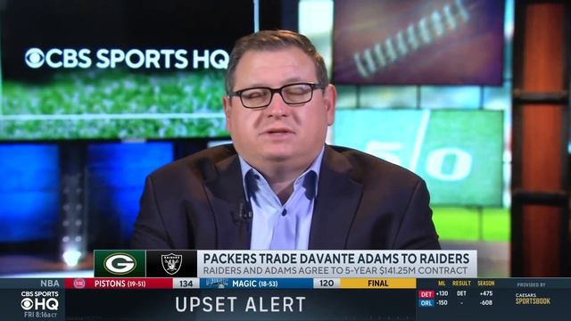 NFL Insider on what’s next for the Packers after trading Davante Adams to Raiders | CBS Sports HQ смотреть онлайн