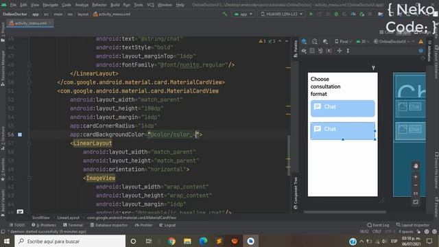 Design UI Online Doctor Android Studio 3/3 смотреть онлайн