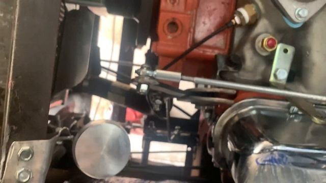 A100 Custom Throttle linkage смотреть онлайн