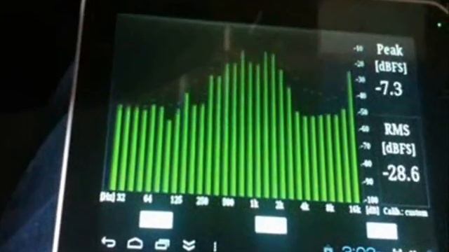 RTA App/Pink Noise To Adjust Frequency Response.