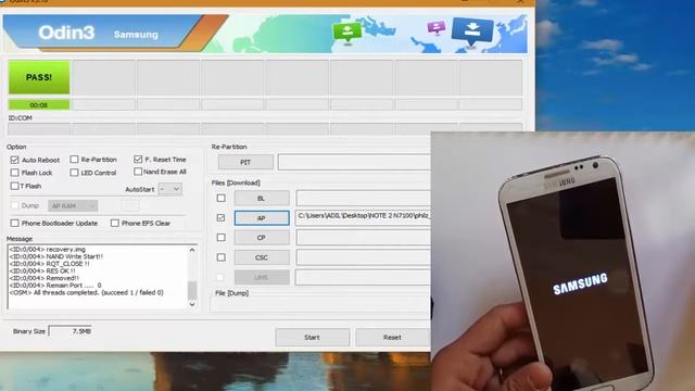 ROOT Samsung Note 2 Android 4.4.2 смотреть онлайн