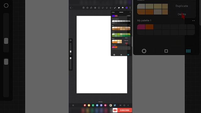 HIPAINT | Create your own COLOR PALETTE , Beginners hipaint tutorial, procreate for android смотреть онлайн