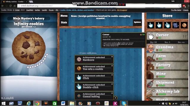 cookie clicker cheat/hack смотреть онлайн