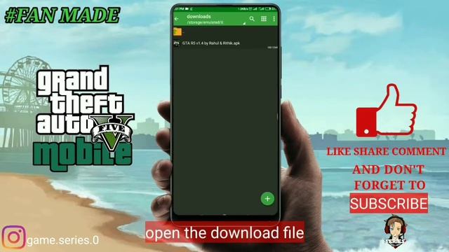 GTA 5 On Android || Unofficial Fan Made Game || Download || 2020 || GAME SERIES смотреть онлайн