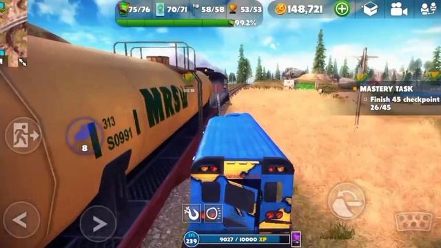 Cheas train with school master & carbon Yeti time attack | Off the road gameplay смотреть онлайн