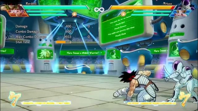 DBFZ [Ver 1.18] Android 21 , Bardock , SSJ Goku Combo video #2 смотреть онлайн