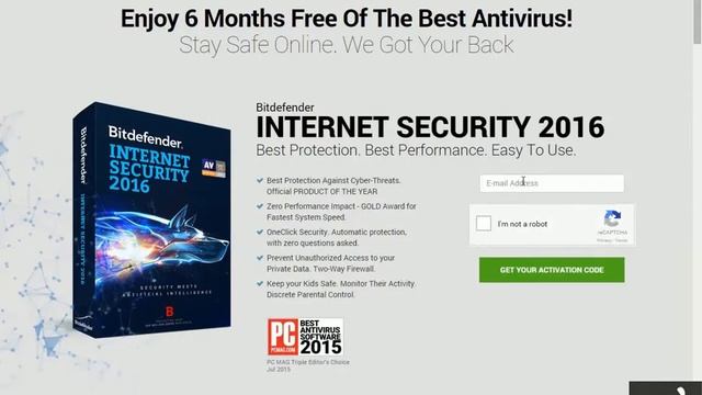 Bitdefender Total Internet Security 2016 for free - best anti virus смотреть онлайн