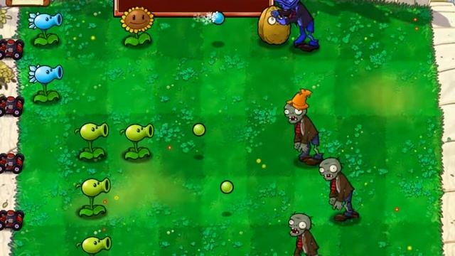 Plants vs Zombies Hard Mode Plus. Mini Game - Slot Machine смотреть онлайн