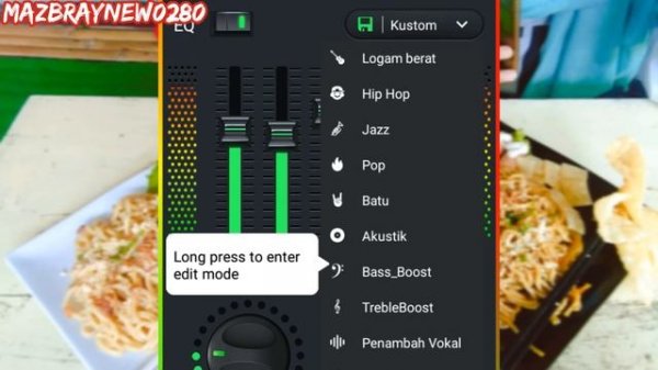 bass musik bisa merdu di hp cara setting equalizer di android musik bass booster