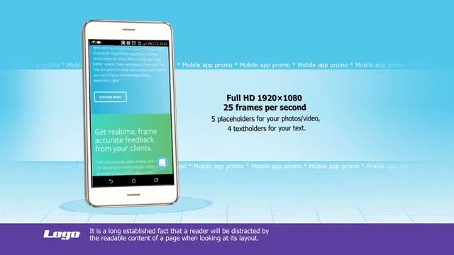Mobile App Promo After Effects Templates смотреть онлайн