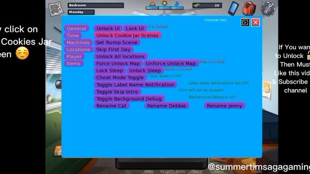 Summertime Saga cookie jar unlocked 😍0.19.5 android🔥 || Unlock In 1 Click 🔓||Unlock Cookies Jar 🤫 смотреть онлайн