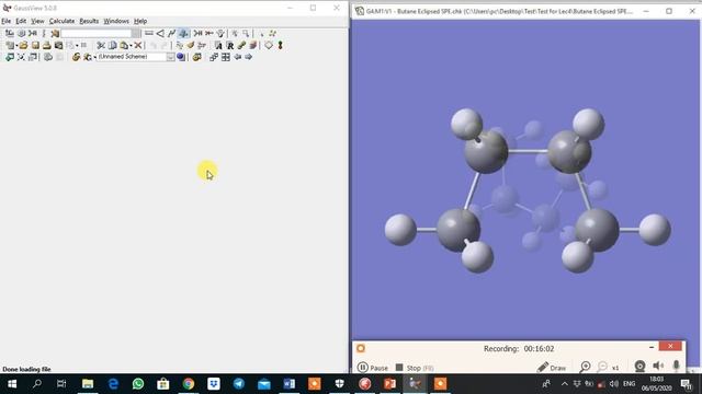 Computational Chemistry: Single Point Energy and Geometry Optimization смотреть онлайн