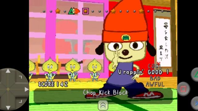 Playing Parappa The Rapper On Mobile