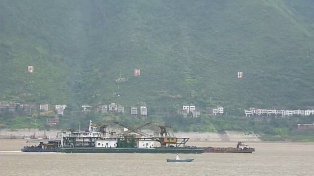 A Big Tow By Inland Pushboat M/S Changjiang 02030 смотреть онлайн