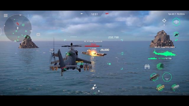 Mi-24 SuperHind Mk.III New Free Helicopter Full Review And Damage Test - Modern Warships смотреть онлайн