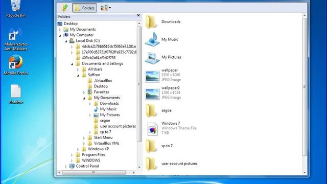 Windows XP transformed into Windows 7 смотреть онлайн