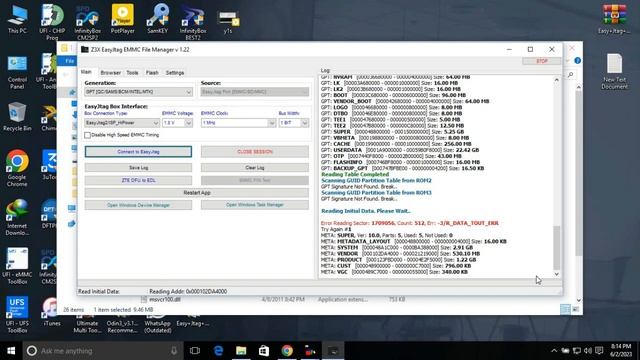 Vivo Y02-Y02s-Y02a Frp Unlock New Security All Error Fix EasyJTAG Plus смотреть онлайн