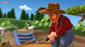 12345 Once I Caught a Fish Alive | Nursery Rhymes and Baby Songs from Dave and Ava