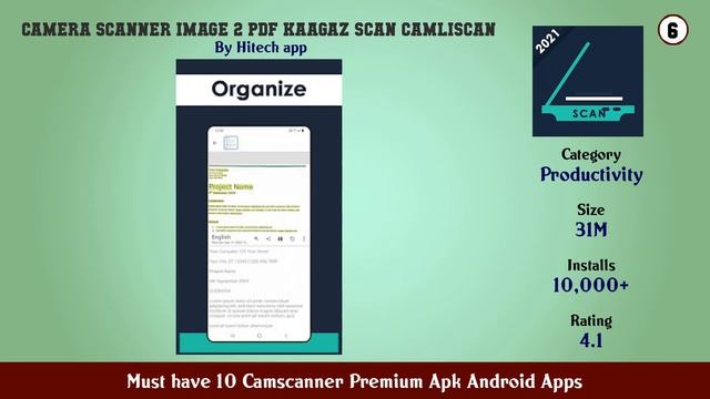 Must have 10 Camscanner Premium Apk Android Apps смотреть онлайн