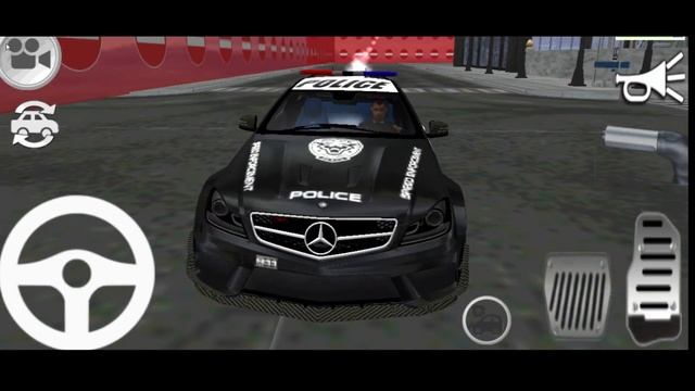Police Car Mercedes S63 Driving - Hot Pursuit Simulator 3D - Android GamePlay смотреть онлайн