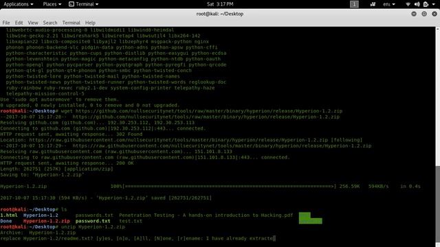 How to install Hyperion on Kali Linux смотреть онлайн
