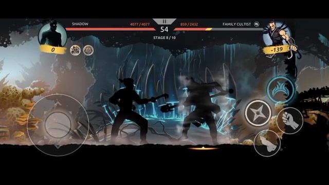 Shadow Fight: Shades | Vs Bird x Rhino | Act 2 Chapter 2 смотреть онлайн