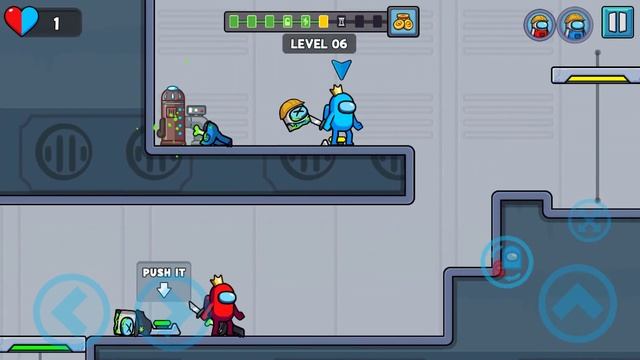 We're Impostors- Kill Together- All Levels Gameplay (iOS Android) Levels 1-10 смотреть онлайн