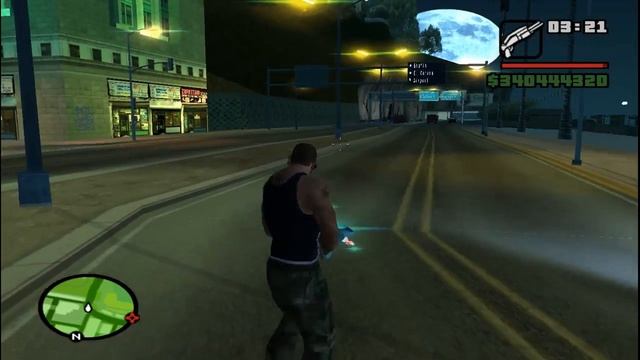 GRAVITY GUN U GTA SAN ANDREAS! смотреть онлайн