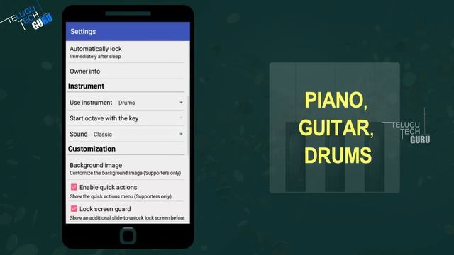 Best Android Music Screen Lock App 2018 || Best Free Apps || Telugu Tech Guru смотреть онлайн