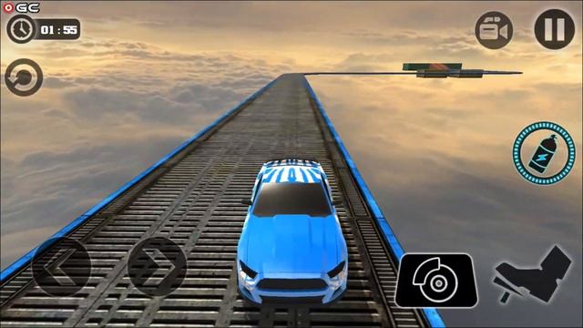 Extreme Impossible Stunt Car Tracks Master - Android Gameplay FHD смотреть онлайн