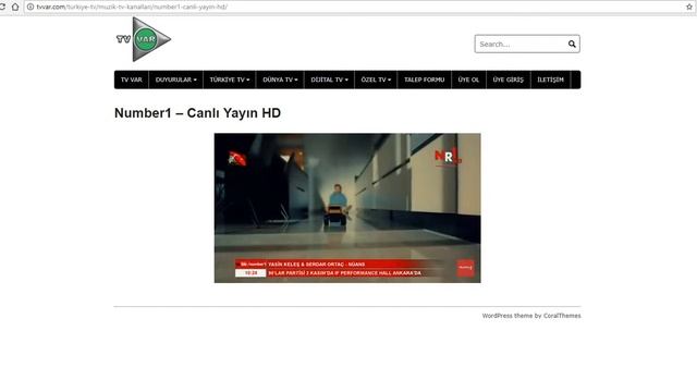 Number 1 TV Canlı Yayın İzle смотреть онлайн