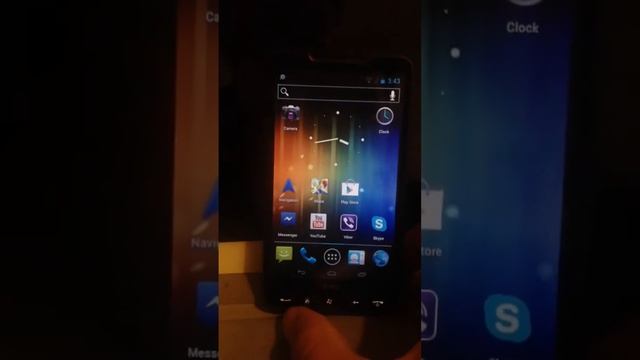 HTC HD2 running Android 4.0.4 смотреть онлайн