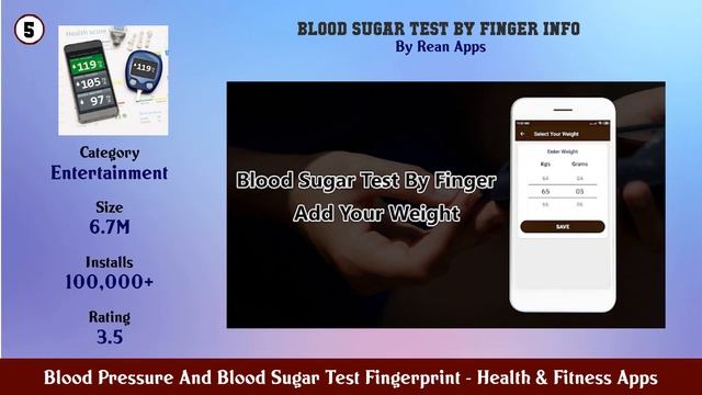Top 10 Blood Pressure And Blood Sugar Test Fingerprint Android Apps смотреть онлайн
